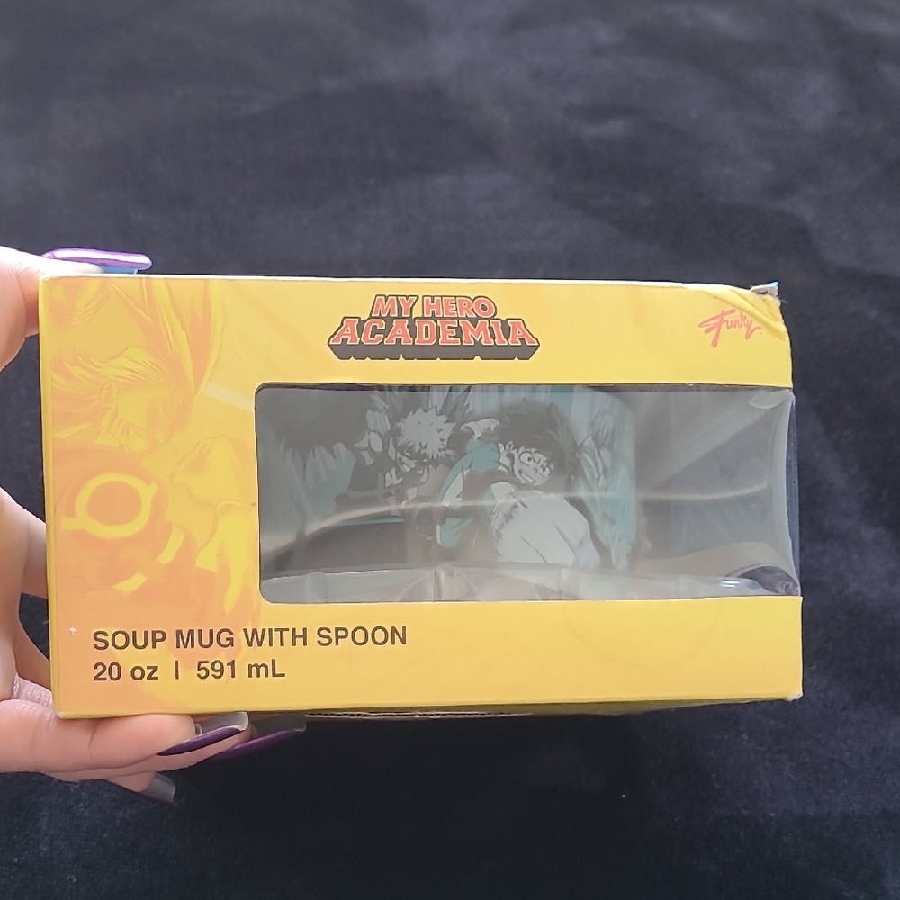 My Hero Academia Soup Mug with Spoon